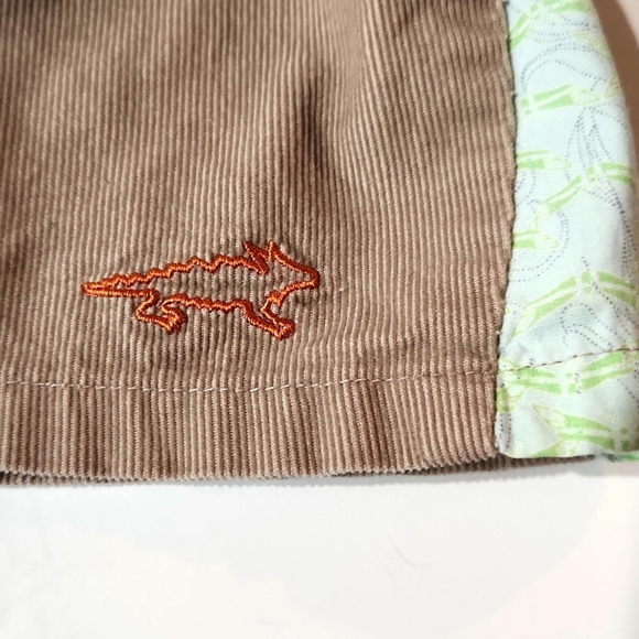 Horny Toad Corduroy Tan Cotton Casual Sport Skirt Size 6 - Picture 4 of 12